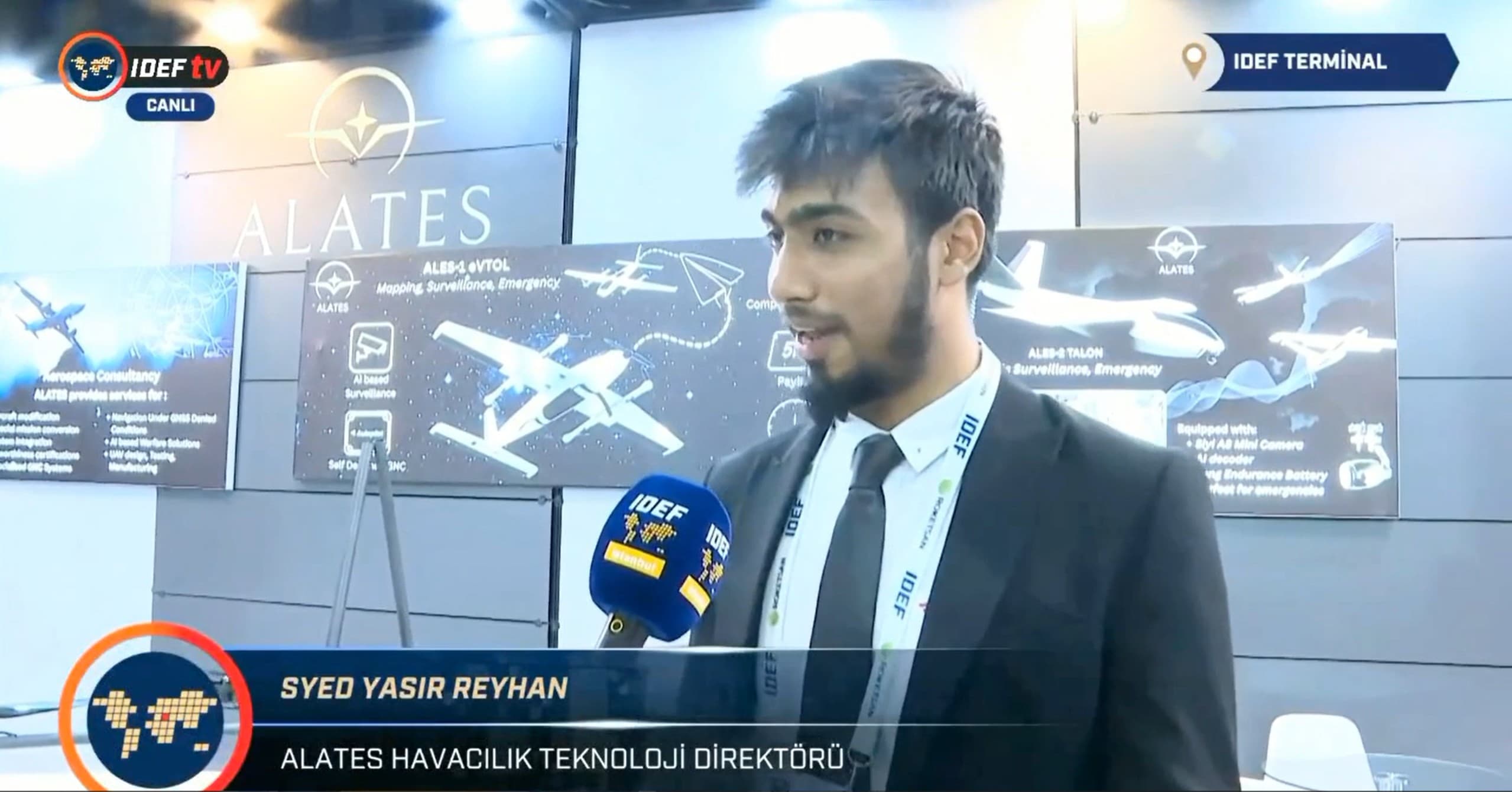IDEF 2025 — Alates CTO interview